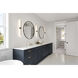 Z-Bar LED 24 inch Matte black Wall Sconce Wall Light, Center Mount